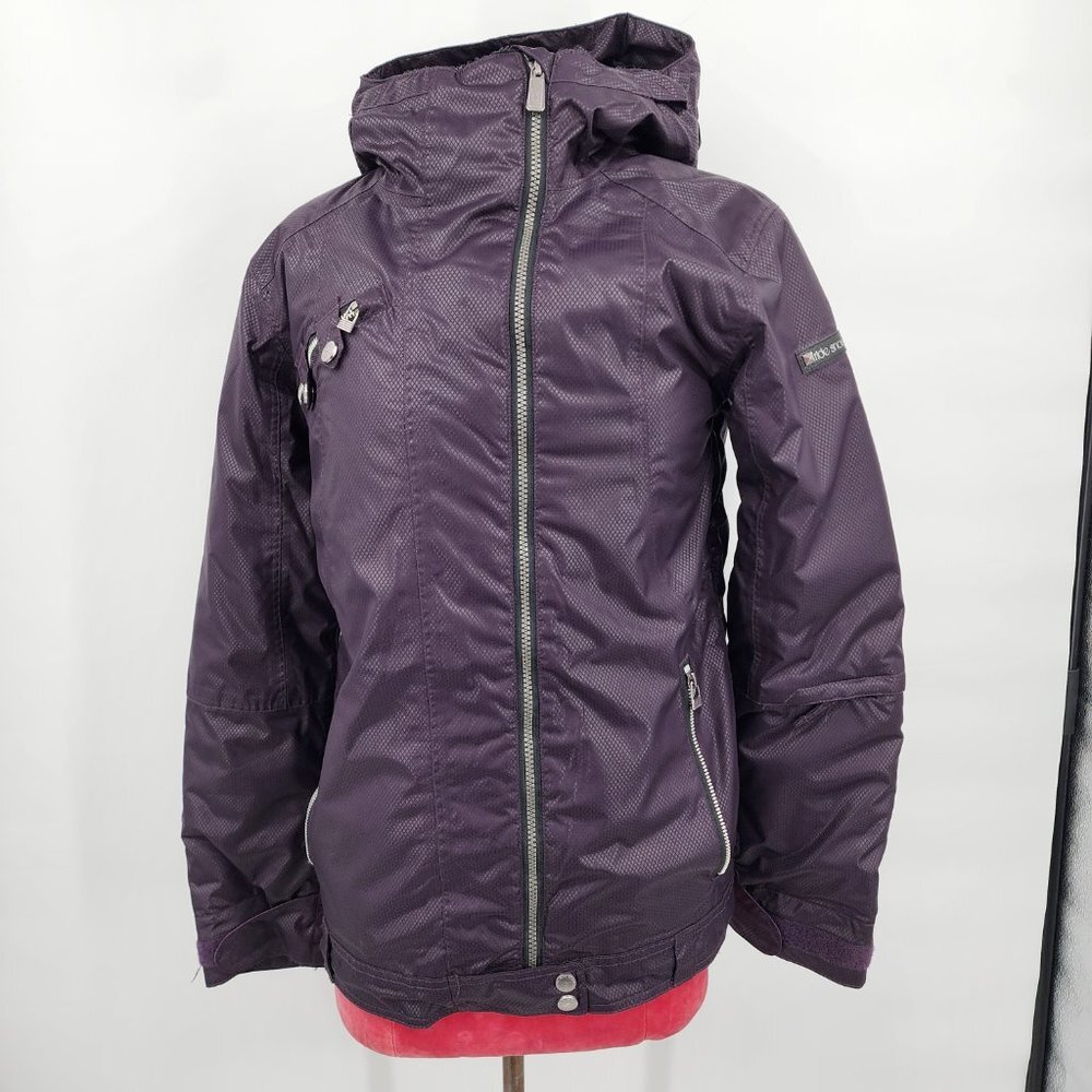 RIDE Seward Insulated Ladies‎ Snowboard Jacket Deep Plum S NWOT - Picture 4 of 13